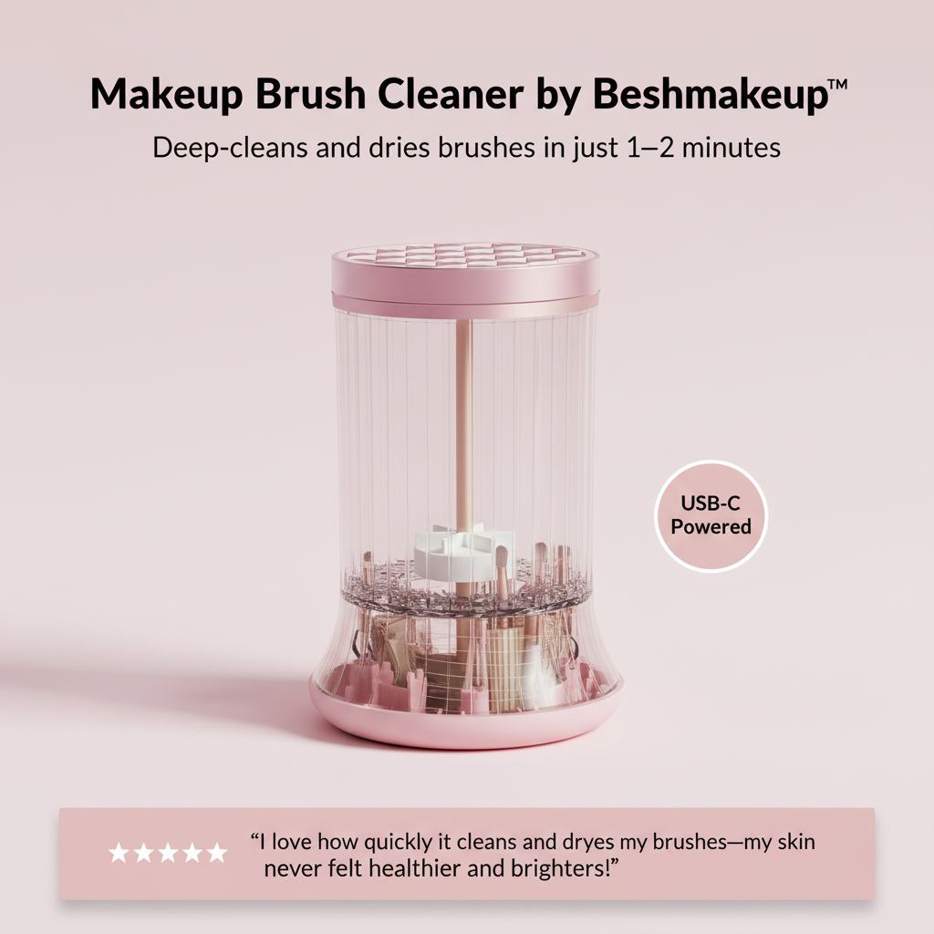 Makeup Brush Cleaner by Beshmakeup™