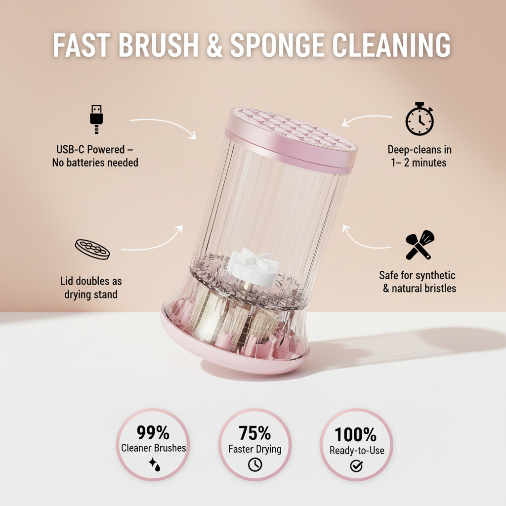 Makeup Brush Cleaner by Beshmakeup™